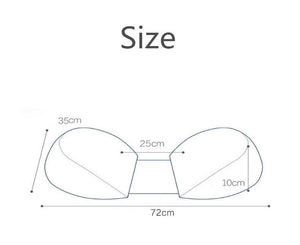 Side sleeping U-pillow - Sleepgadgets